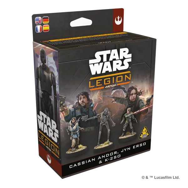 Cassian Andor, Jyn Erso & K-2SO