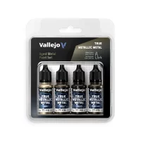 77.258 - Aged Metal Paint Set - True Metallic Metal