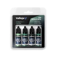 77.257 - Dusken Green Paint Set - True Metallic Metal