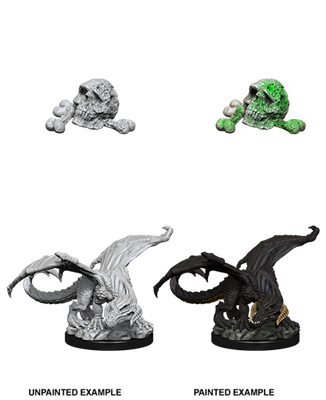 Black Dragon Wyrmling - Nolzurs Marvelous Miniatures