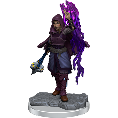 Half-Elf Warlock (Female) - Nolzurs Marvelous Miniatures