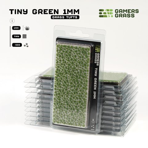 Tiny Green 1mm Tufts