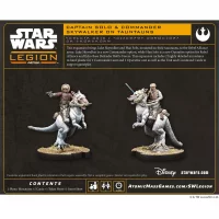 Captain Solo & Commander Skywalker on Tauntauns