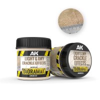 AK8033 - Light & Dry Crackle Effects, 100ml