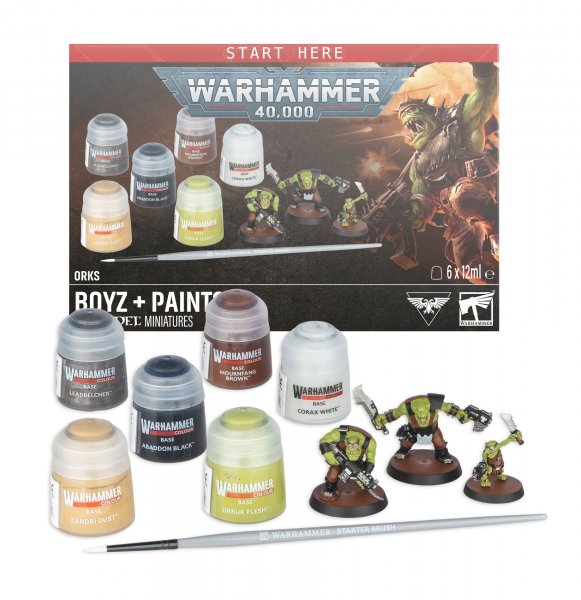 60-05 - Orks - Boyz + Paints