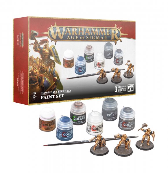 60-10 - Warhammer: Age of Sigmar - Stormcast Eternals Paint Set