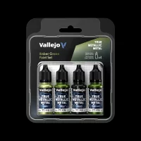 77.266 - Amber Green Paint Set - True Metallic Metal