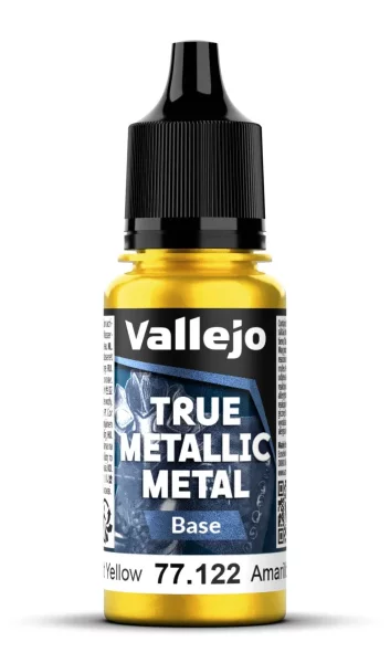 77.122 - True Metallic Metal - Base - Radiant Yellow