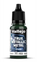 77.153 - True Metallic Metal - Shade - Beetle Green