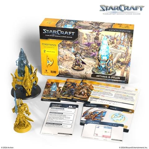 Starcraft - Protoss Hero Expansion Set - Artanis & Pylon (Hierarch)