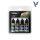 77.267 - Greenish Gold Paint Set - True Metallic Metal