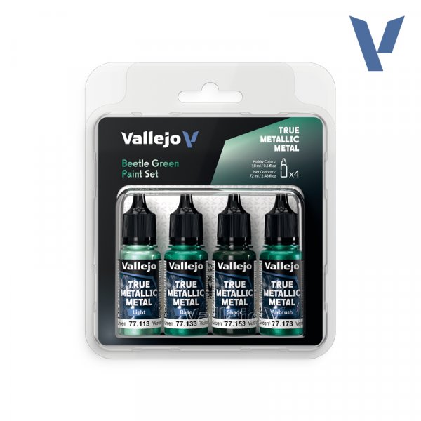 77.265 - Beetle Green Paint Set - True Metallic Metal #1