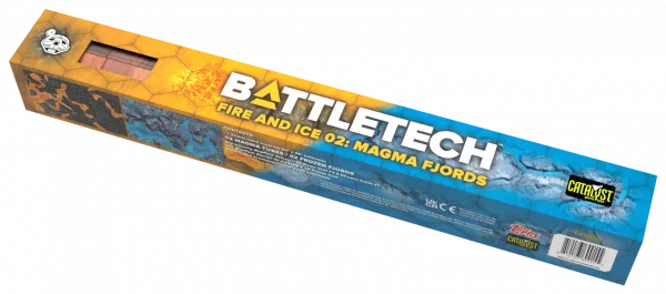 BattleTech - Battlemat: Fire and Ice 02: Magma Fjords