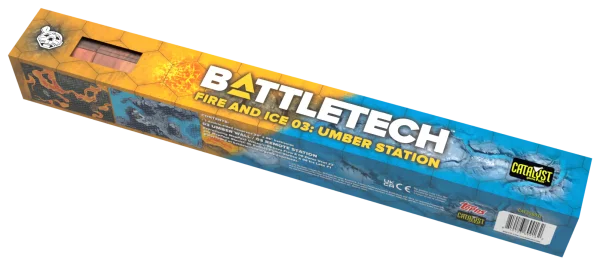 BattleTech - Battlemat: Fire and Ice 03: Umber Station