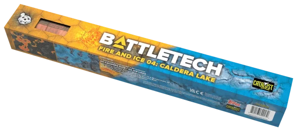 BattleTech - Battlemat: Fire and Ice 04: Caldera Lake